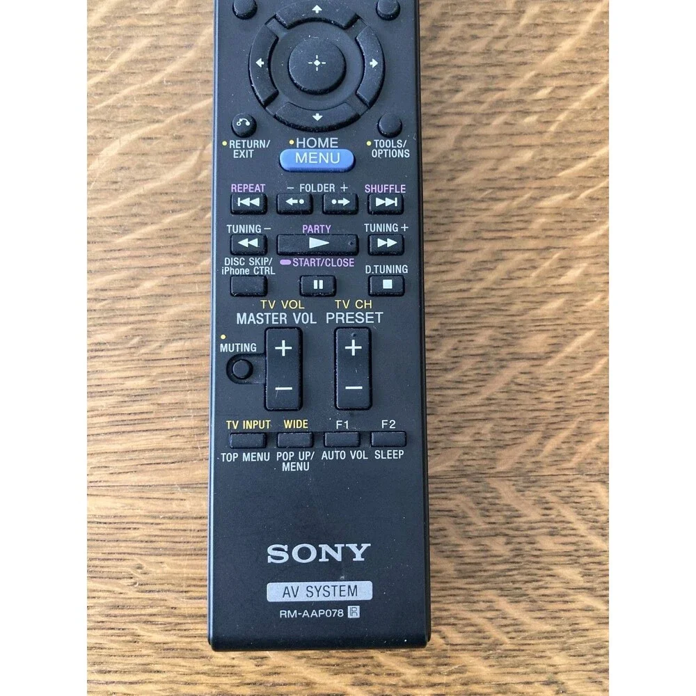 Sony STR-DN1030 7.2 ch Receiver bundle w/remote RM-AAP078 No display PARTS ONLY